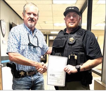 SHERIFF'S OFFICE WELCOMES COURT BALIFF
