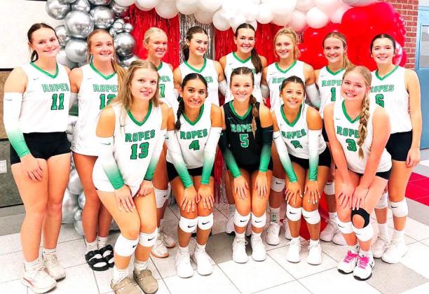 Ropes Volleyball undefeated at Fillies Festival.