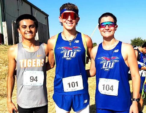 Graduates from Smyer HS competed against one another at the Aggie Duels XC race hosted by Cameron University in Lawton, Oklahoma. Micah Zapata (LCU) finished 17th with a time of 27:53.0; Austin Martinez(LCU) 33rd with a time of 28:47.9; and Ismael Pizano (East Central) finished 28th with a time of 28:35.5.