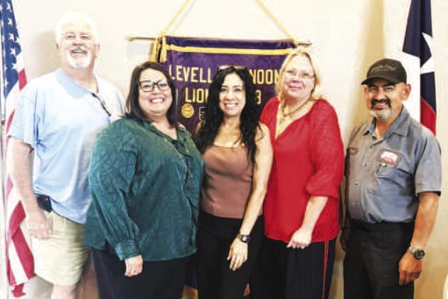 LEVELLAND NOON LIONS CLUB - Municipal Court Judge Esmeralda Rowand spoke to members about the business of the municipal court such as the types of cases adjudicated, speeding tickets, truancy and code enforcement violations.