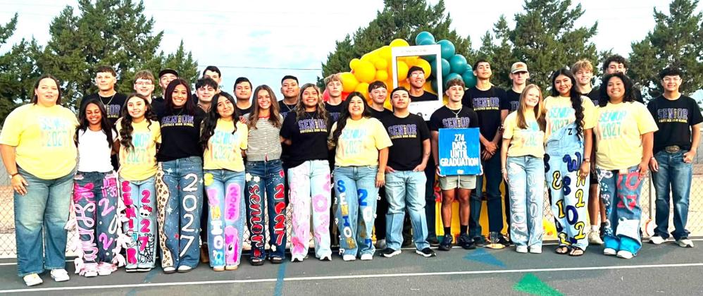 Whiteface Seniors – Seniors at Whiteface High School gathered to kick off their final year and enjoy the beginnings of a least chapter in public school with fun, activities and and achievement that will highlight the transition to young adulthood.
