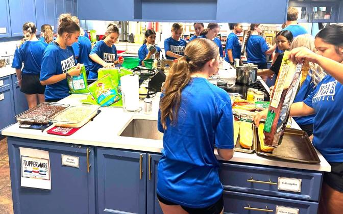 Smyer Volleyball Community Service