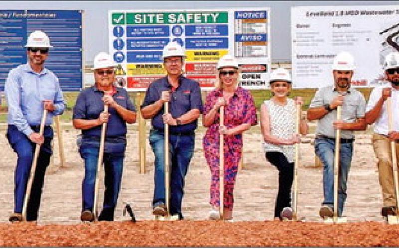WASTEWATER TREATMENT PLANT GROUND BREAKING