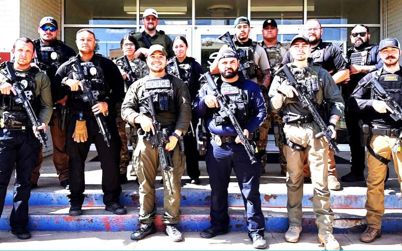 HCSO, LPD SWAT training