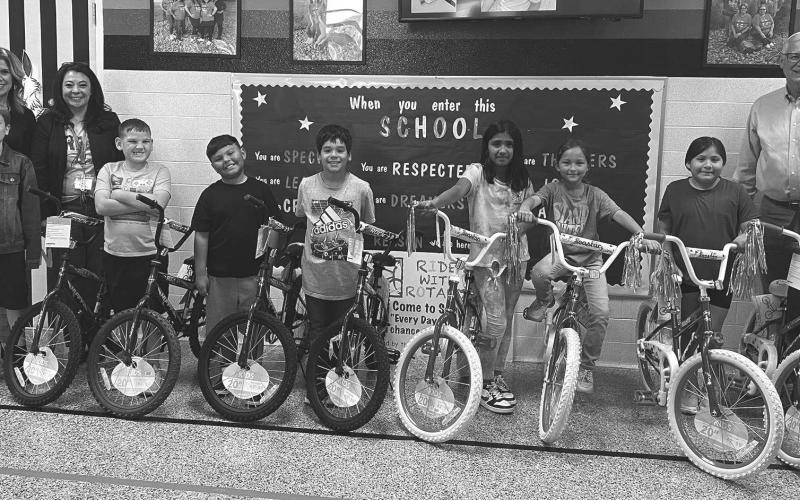SOUTH ELEMENTARY RIDE WITH ROTARY BIKE WINNERS