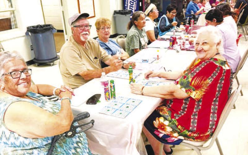 HOCKLEY SENIOR CITIZEN BINGO - Hockley County Senior Citizens Association reported a big turnout at the Bingo Night Fundraiser on July 13. Bingo Night is held every second Monday with lots of food, prizes and games. All money earned from selling food and cards at the door goes directly to the local senior center. The doors open at 5:30 p.m. and games start at 6 p.m. The public is welcome to join the fun.