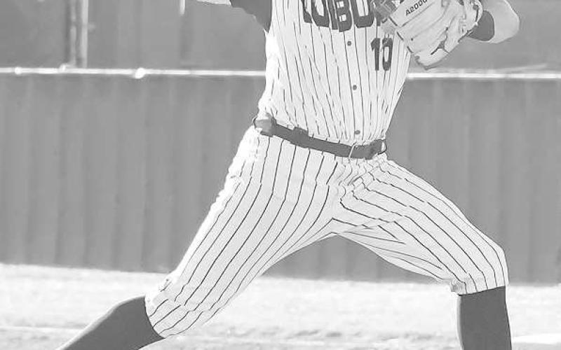 STARTING PITCHER- The Levelland Lobos fell behind early and could not come back in a 9-5 home loss to Snyder last Friday. Brayden Moore took the loss for Levelland. The righty gave up three hits and five runs in one and one-third innings. He also had one strike out.