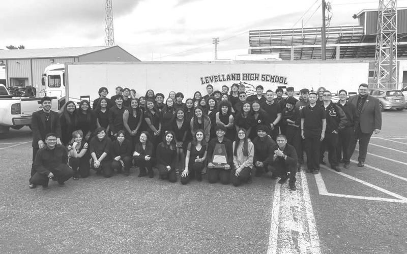 CONGRATULATION-- LHS Band Director John Barry sends out congratulations to the Varsity Symphonic Band who earned a “Straight 1s” Sweepstakes and earned a 1st Division “Superior” Rating in both Concert and Sightreading! That combined with their 1st Division in Marching Band Season earns them a UIL 3-Event Sweepstakes, which is the highest achievement a varsity UIL band can achieve in a school year. (Submitted Photo)