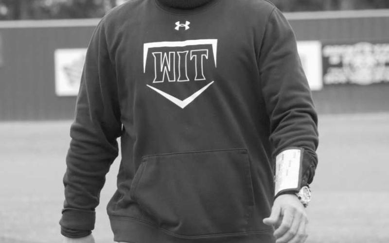 GAME TIME - Levelland Head Baseball Coach Chris Portwood was ready for their contest against the Shallowater Mustangs this past Tuesday night at home. (Staff photo by Aalijah Soliz)