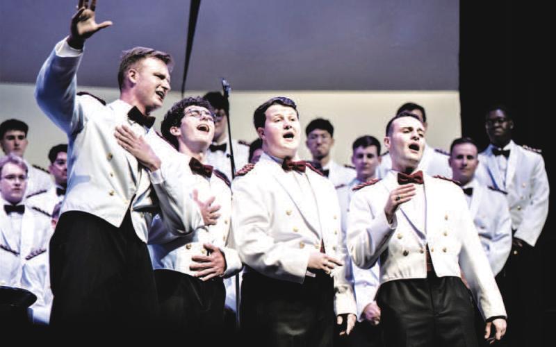 SINGINGCADETS-WALLACE THEATER PHOTO