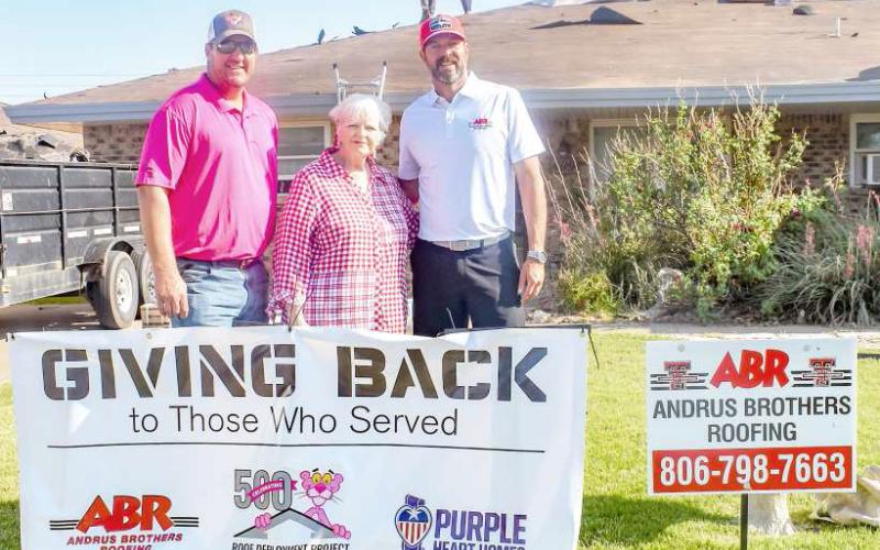 Widow of Veteran receives new ro