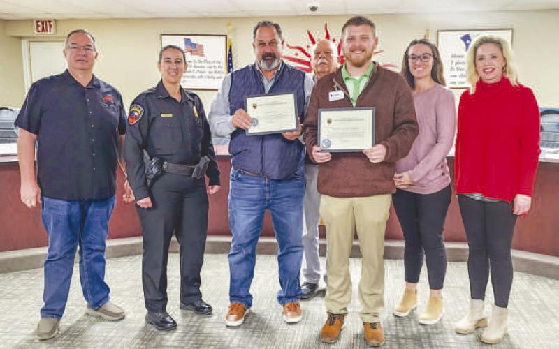 CHIEF’S AWARD RECIPIENTS