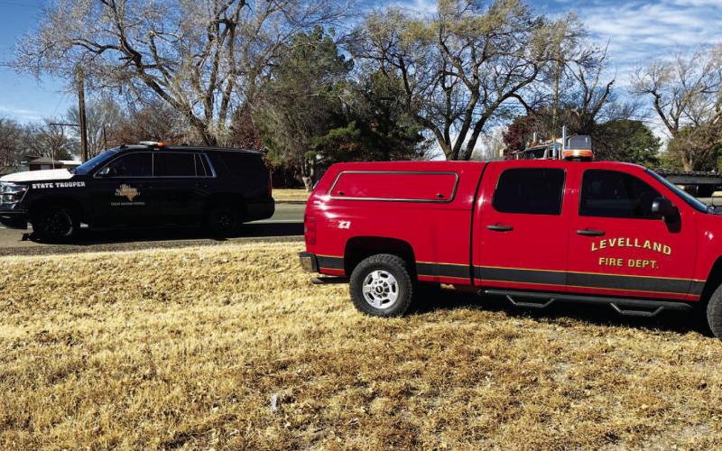 VEHICLE COLLISION - Levelland-Hockley County Emergency issued a notification of a major vehicle accident near the intersection of N. U.S. 385 and America Road Monday afternoon. Travelors were advised to avoid the area as there was a heavy presence of emergency vehicles and traffic was being diverted. (Photo courtesy of Hockley County Emergency Management)