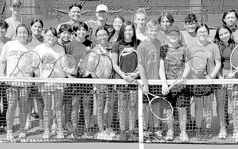 PLAYOFF SPOT-The Levelland varsity tennis team got a massive win over Seminole 13-6, Tuesday to clinch a playoff spot for the third time in four years. Levelland will wrap district play at home Tuesday, September 27 against Denver City. It will be Levellan’s final home match and senior night. (Photo Courtesy of Cristal Isaacks)