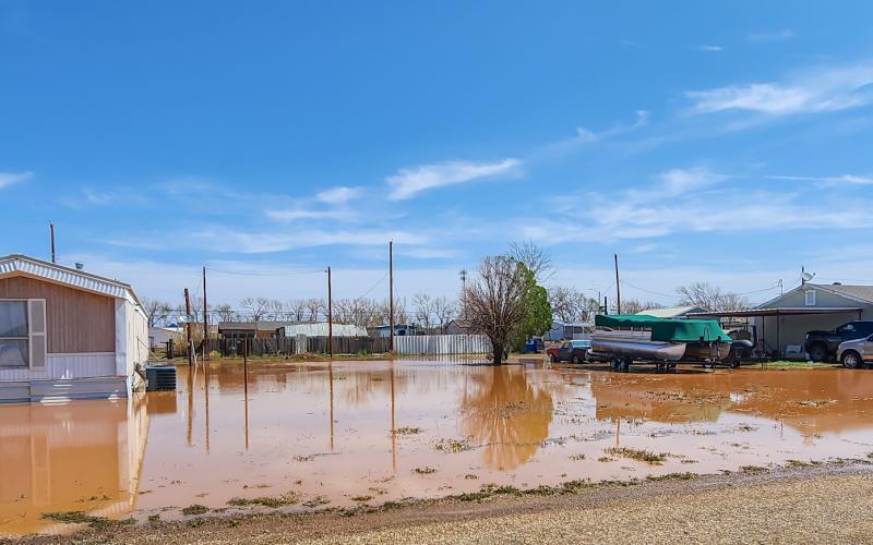 Heavy rainfall flooded several areas throughout Levelland and Hockley County