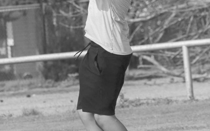 TOUGH CATCH - Morton Student caught the tough ball last Thursday during the Morton Football Camp last Thursday at the Morton Football Practice Field. (Staff photo by Aalijah Soliz)