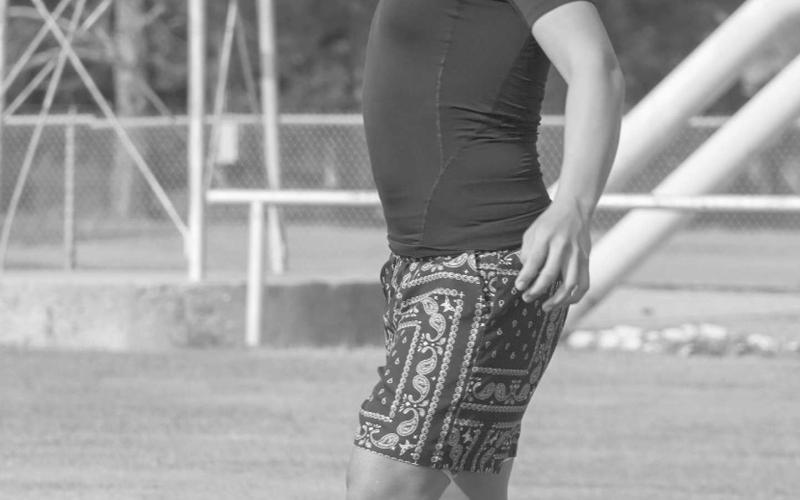 WARM-UPS - Morton athlete threw the ball to his partners last Thursday morning at the Morton Football Camp to better his accuracy. (Staff photo by Aalijah Soliz)