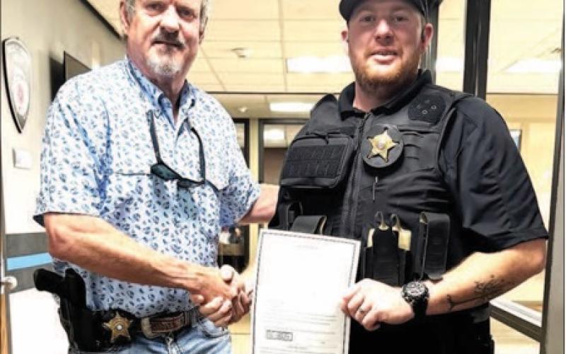 SHERIFF'S OFFICE WELCOMES COURT BALIFF
