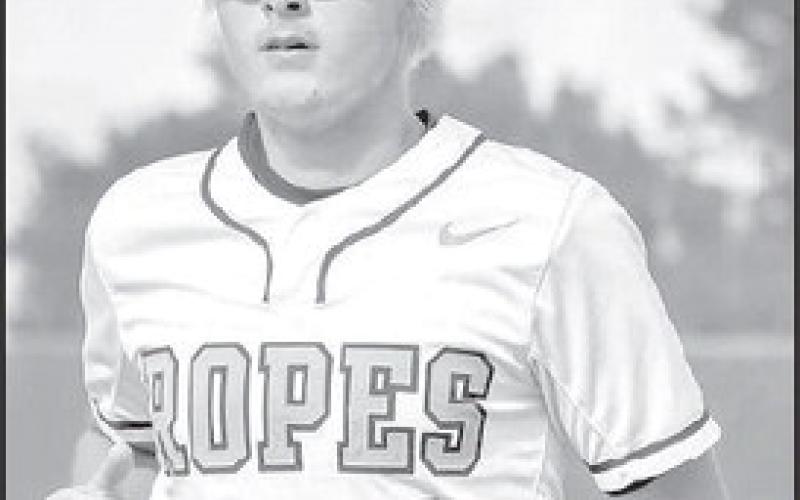 ALL STAR - Ropes baseball player Garret Gilliam was selected to play in the GWTBCAAll Star game June 17. He was coached by Ropes own Blake Jackson and Chase Brouilette.