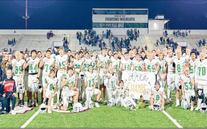 Ropes crushes Farwell, 67-0, captures Area Championship