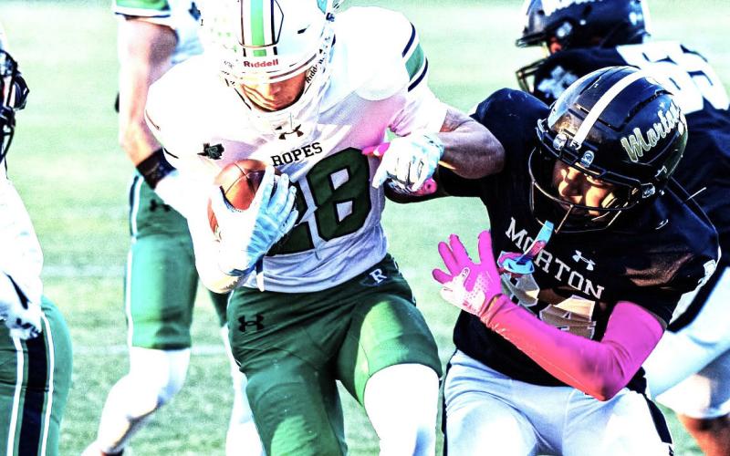 Ropes Eagles press forward into conference play with an impressive district win over the Morton Indians.