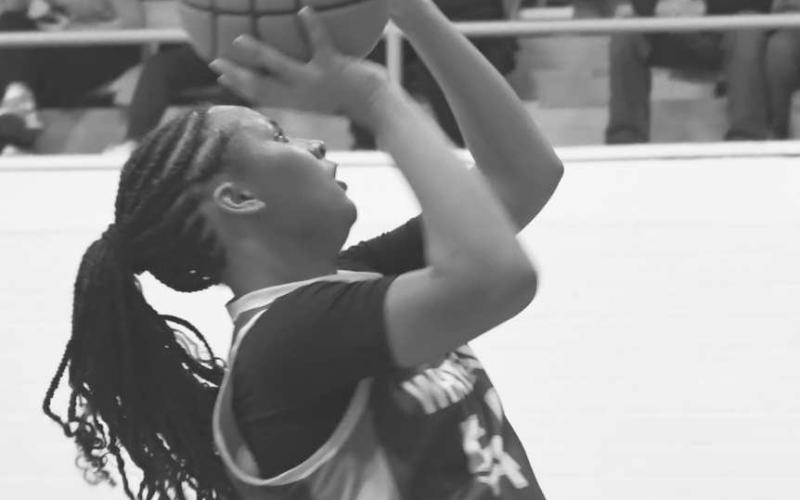 DOMINANCE - Tymmyah Olenga had 10 points for the Whiteface Lady Lopes in a 62-36 road win over the Whitharral Lady Panthers in UIL District 7-1A High School Girls’ Basketball action on January 9. The Lady Lopes will be in Morton at 6:15 on Friday while the Lady Panthers will be in Meadow at 6 p.m. (Photo courtesy of Jay Kelley)