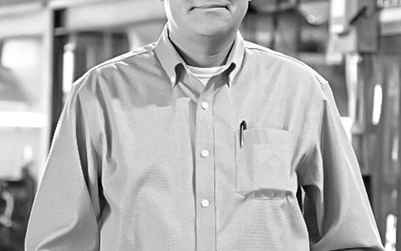 SPC FACULTY EXCELLENCEAWARD - Jimmy Stratton, associate professor in welding and chairperson of South Plains College’s Industrial Technology Department, received the annual Faculty Excellence Award at the college’s Spring 2025 morning commencement ceremony on May 9 in the Texan Dome. (SPC Photo)