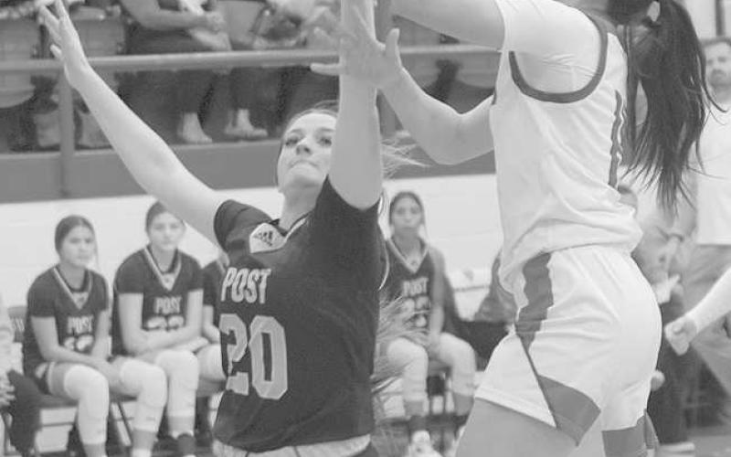 TABC HONOR- Congratulations to the Sundown Roughette basketball team as they continue to receive post-season honors. Senior Natalie Urias has earned a spot on the TABC All-Region Team for Region I by the Texas Association of Basketball Coaches. (Photo Courtesy of Sundown ISD)
