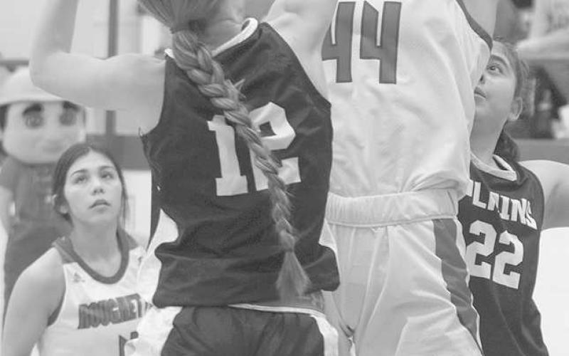 TABC HONOR- Congratulations to the Sundown Roughette basketball team as they continue to receive post-season honors. Junior Aria Hogan has earned a spot on the TABC All-Region Team for Region I by the Texas Association of Basketball Coaches. (Photo Courtesy of Sundown ISD)