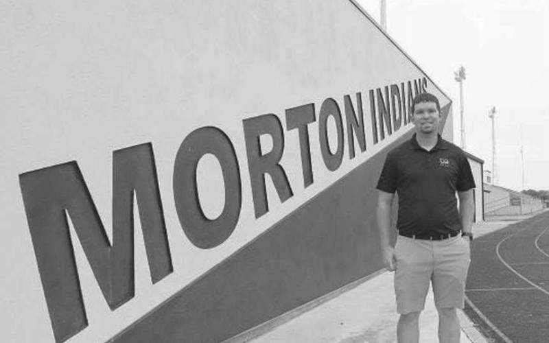 NEW FUTURE - Morton Athletic Director and Head Football Coach Keith Mauldin is stepping down from his position after two years with the team, making a playoff appearance in his first year. (Staff photo by Aalijah Soliz)
