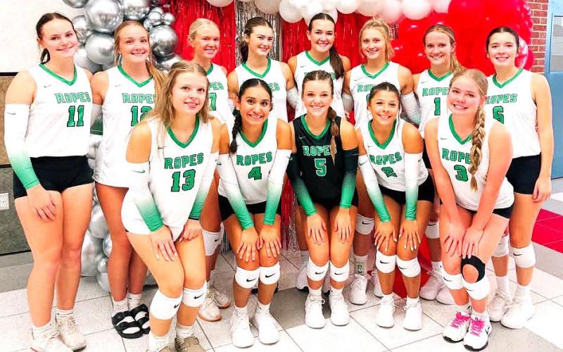 Ropes Volleyball undefeated at Fillies Festival.