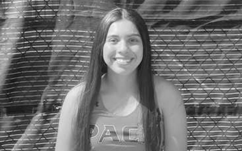 VARSITY TENNIS - Levelland athlete Alexis Sanchez made varsity as a sophomore. (Photo courtesy of Levelland Tennis)