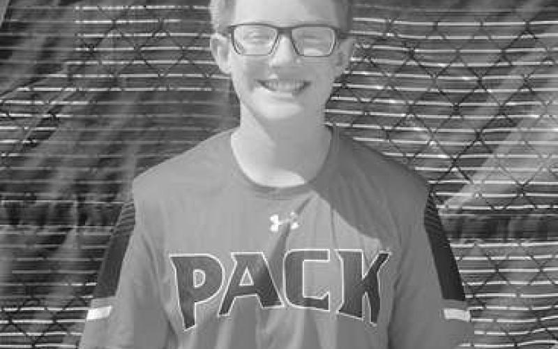 VARSITY TENNIS - Levelland athlete Brady Houston made varsity as a sophomore. (Photo courtesy of Levelland Tennis)