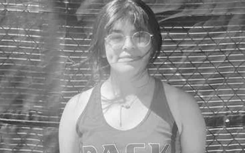 VARSITY TENNIS - Levelland athlete Saydee Varges made varsity as a junior. (Photo courtesy of Levelland Tennis)
