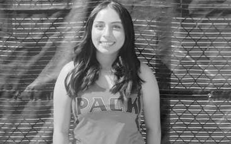 VARSITY TENNIS - Levelland athlete Daisy Perez made varsity as a sophomore. (Photo courtesy of Levelland Tennis)