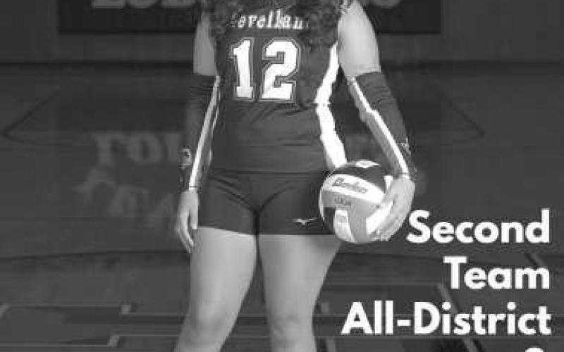 ALL DISTRICT - Levelland Loboette Danica Rivera earned Second Team All-District and Academic All-District for her play on and off the court this season. (Photo courtesy of Levelland ISD)