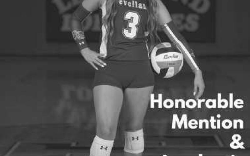 ALL DISTRICT - Levelland Loboette Gabby Pesqueda earned Honorable Mention and Academic All-District for her play on and off the court this season. (Photo courtesy of Levelland ISD)