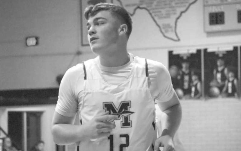 TRANSITION OFFENSE - Morton Indian Cade Lyon ran up the court to get in his spot to run the offense the way Coach Zach Williams wanted it last Tuesday night. (Staff photo by Aalijah Soliz)
