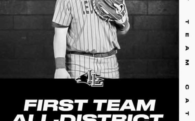 ALL DISTRICT CATCHER - Levelland Lobo RJ Mireles was named First Team All-District following the 2024-2025 baseball season. Mireles was named All-District Catcher. (Photo courtesy of LISD)