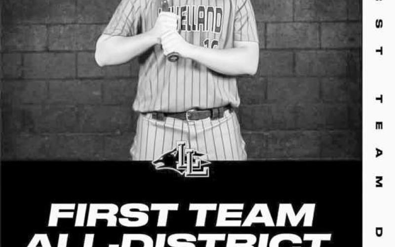 ALL DISTRICT HITTER - Levelland Lobo Ian Rivera was named First Team All-District following the 2024-2025 baseball season. Rivera was named All-District Hitter. (Photo courtesy of LISD)