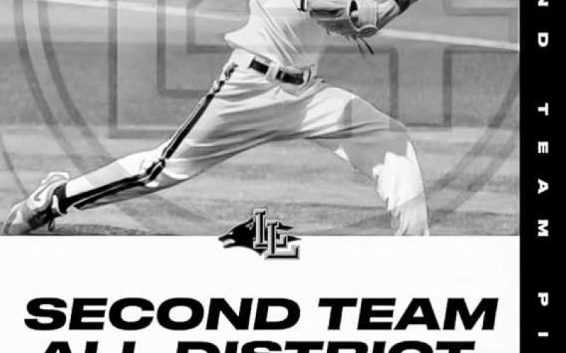 ALL DISTRICT PITCHER - Levelland Lobo Kane Rice was named Second Team All-District following the 2024-2025 baseball season. Rice was named All-District Pitcher. (Photo courtesy of LISD)