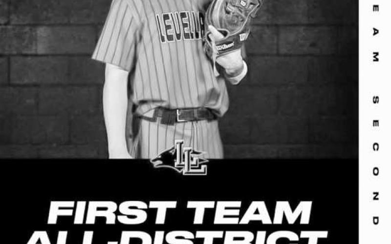 ALL DISTRICT INFIELD - Levelland Lobo Jake Potter was named First Team All-District following the 2024-2025 baseball season. Potter was named All-District Infield. (Photo courtesy of LISD)