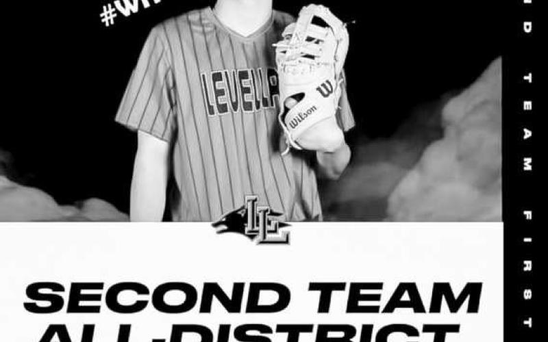 ALL DISTRICT FIRST BASE - Levelland Lobo Gage Potter was named Second Team All-District following the 2024-2025 baseball season. Potter was named All-District First Base. (Photo courtesy of LISD)
