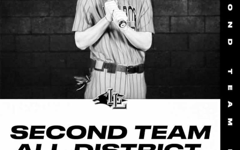ALL DISTRICT HITTER - Levelland Lobo Kade Pemberton was named Second Team All-District following the 2024-2025 baseball season. Pemberton was named All-District Hitter. (Photo courtesy of LISD)