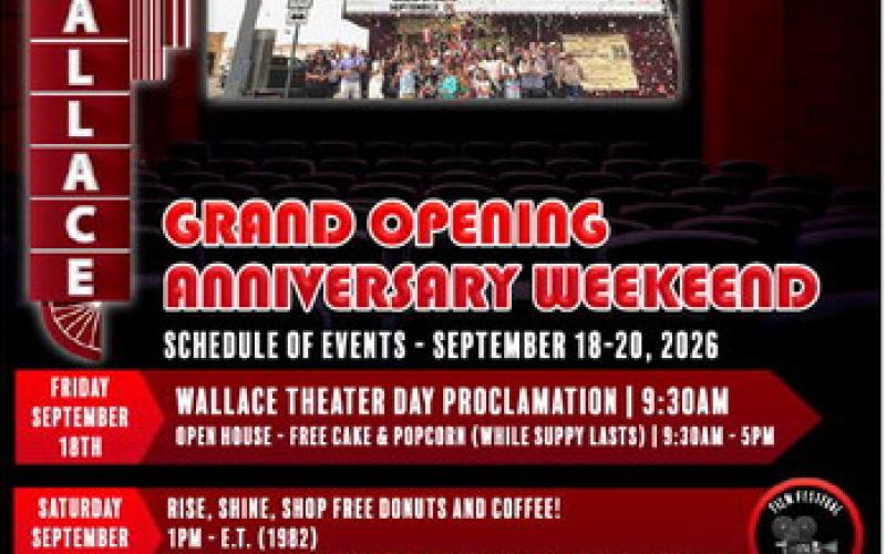 Wallace Theater celebrates first anniversary, weekend film festival Sept. 18 thru Sept. 20