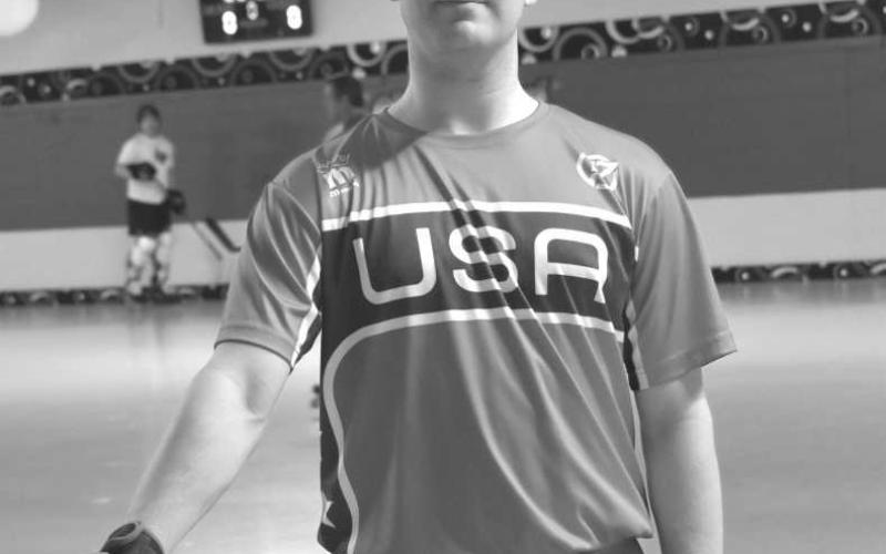 TEAM USA - Martin Arevalo, a second-year computer aided drafting student at SPC, will participate with Team USA in the 2024 World Skate America Rink Hockey Pan American Championships from March 4-10 in Bogotá, Colombia. (Photo courtesy of SPC’s Adan Rubio)
