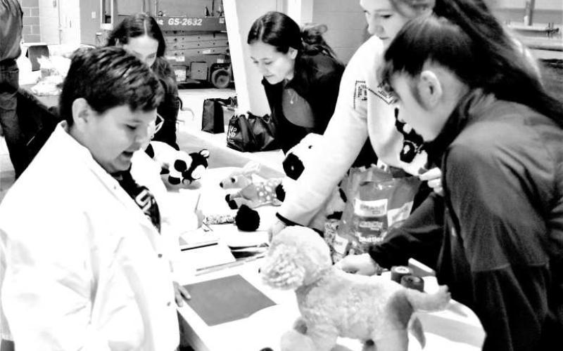 AG AWARENESS - AgriLife Extension expressed the importance of Ag Awareness for students. (Staff photo by Lynda Work)
