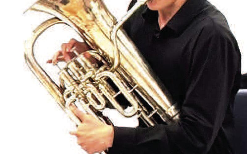 TEXAS STATE SOLO OUTSTANDINGPERFORMER Sundown Roughneck Band Daniel Mauldin was named Texas State Solo Outstanding Performer at the state contest. He won a Division 1 (Superior) in the Euphonium Solo. (Sundown ISD photo)