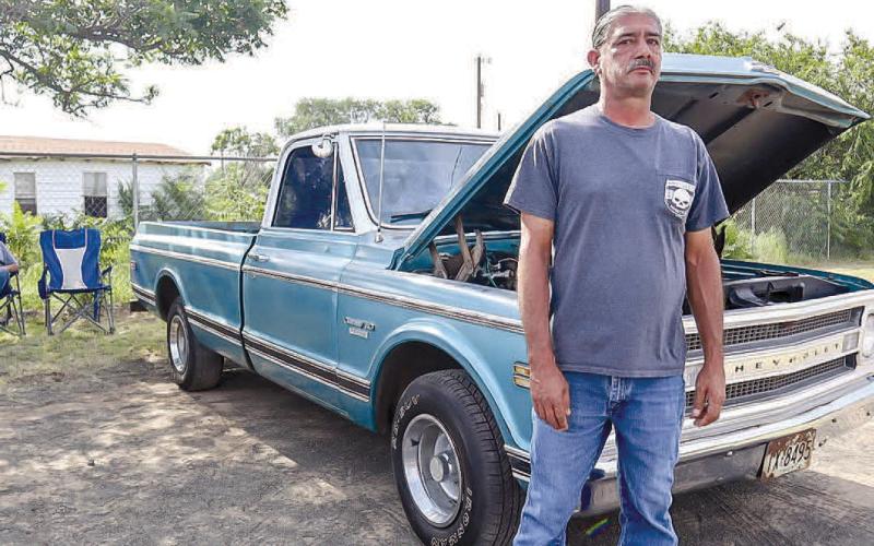 CHEVY C10- Jerry Gonzales showed off his 1969 Chevy C10 during the car show at the 33rd annual the L.G. Griffin Park. (Photo Courtesy of Aalijah Soliz) Juneteenth Celebration Saturday, June 16th at the L.G. Griffin Park. (Photo Courtesy of Aalijah Soliz)
