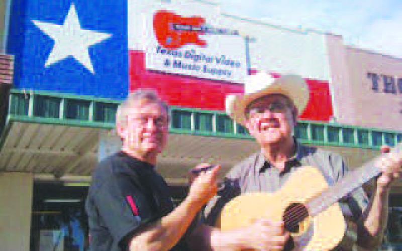 Pictured left to right Lonnie Joe Howell and the late John Hartin. ( Photo courtesy of Lonnie Joe Howell)